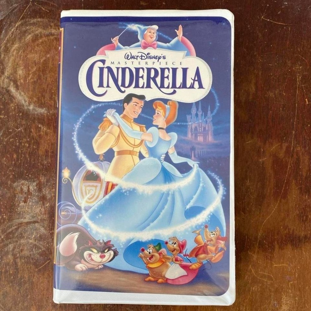 Disney Cinderella VHS tape